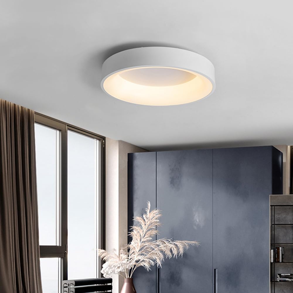 Plafoniera LED BELLA White, 3 Lumini din buton Echivalent 400W