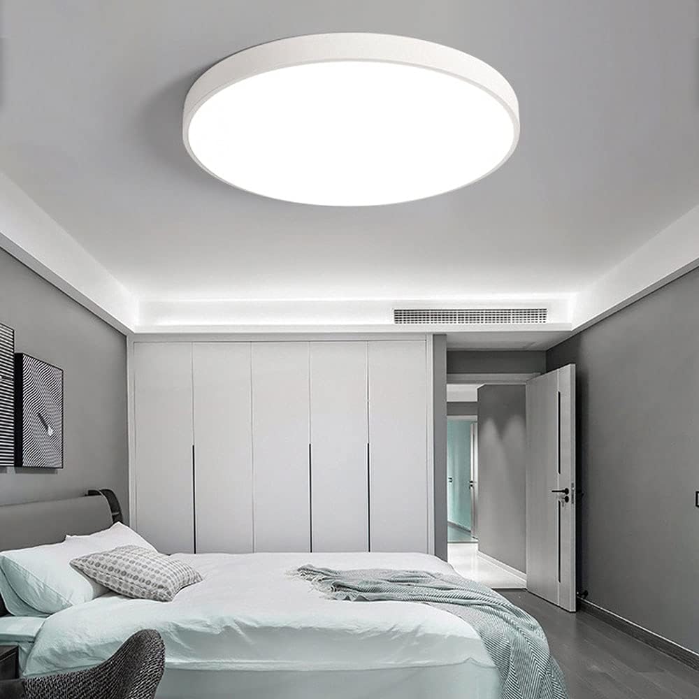 Plafoniera LED Rotunda 50cm IP44 ULTRA-THIN Echivalent 600W ALB RECE / 60W / ALBA led ceiling light