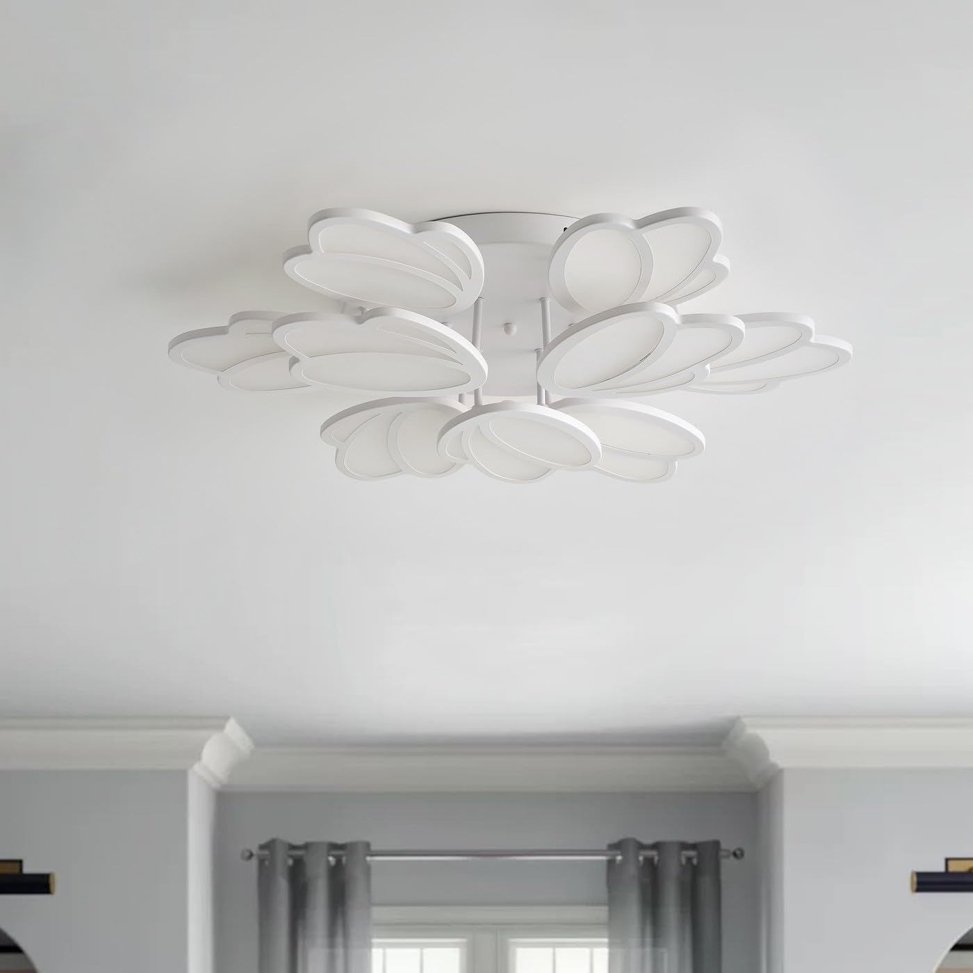 Lustra LED TULIP GRANDE Echivalent 1200W Telecomanda