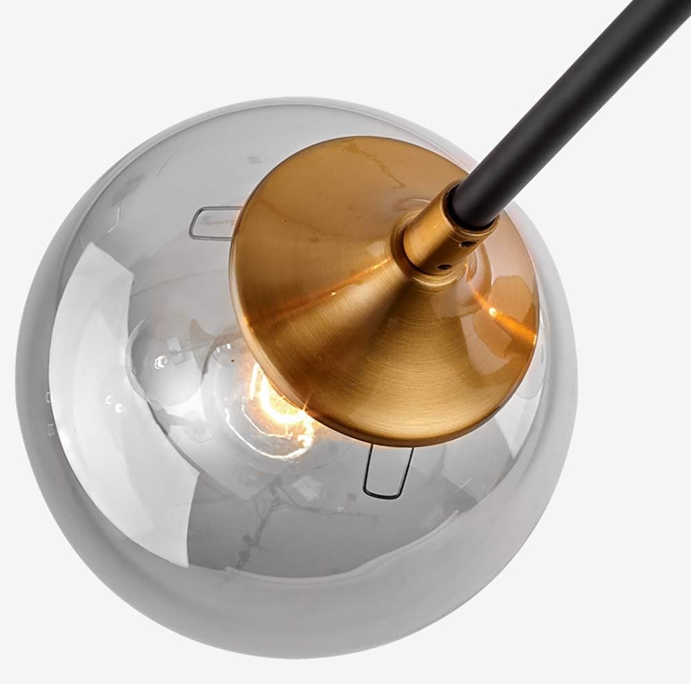 Lustra Aplicata Abajur Fumuriu DF1055-3