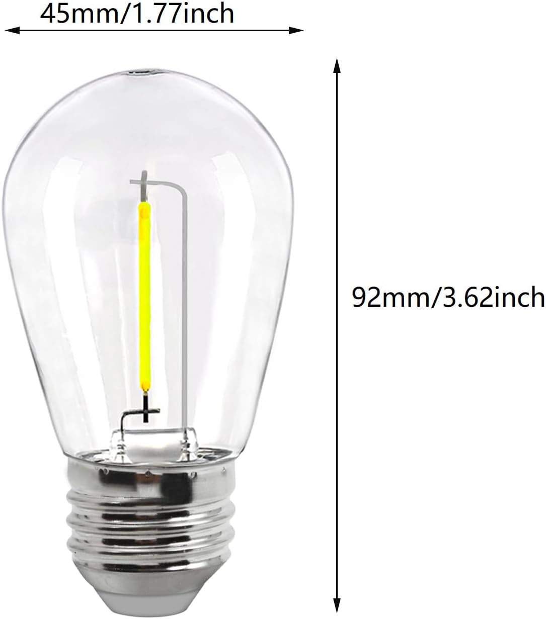 Bec LED E27 1.5W Filament