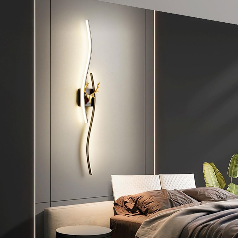 Aplica LED ZYBO Black 60CM