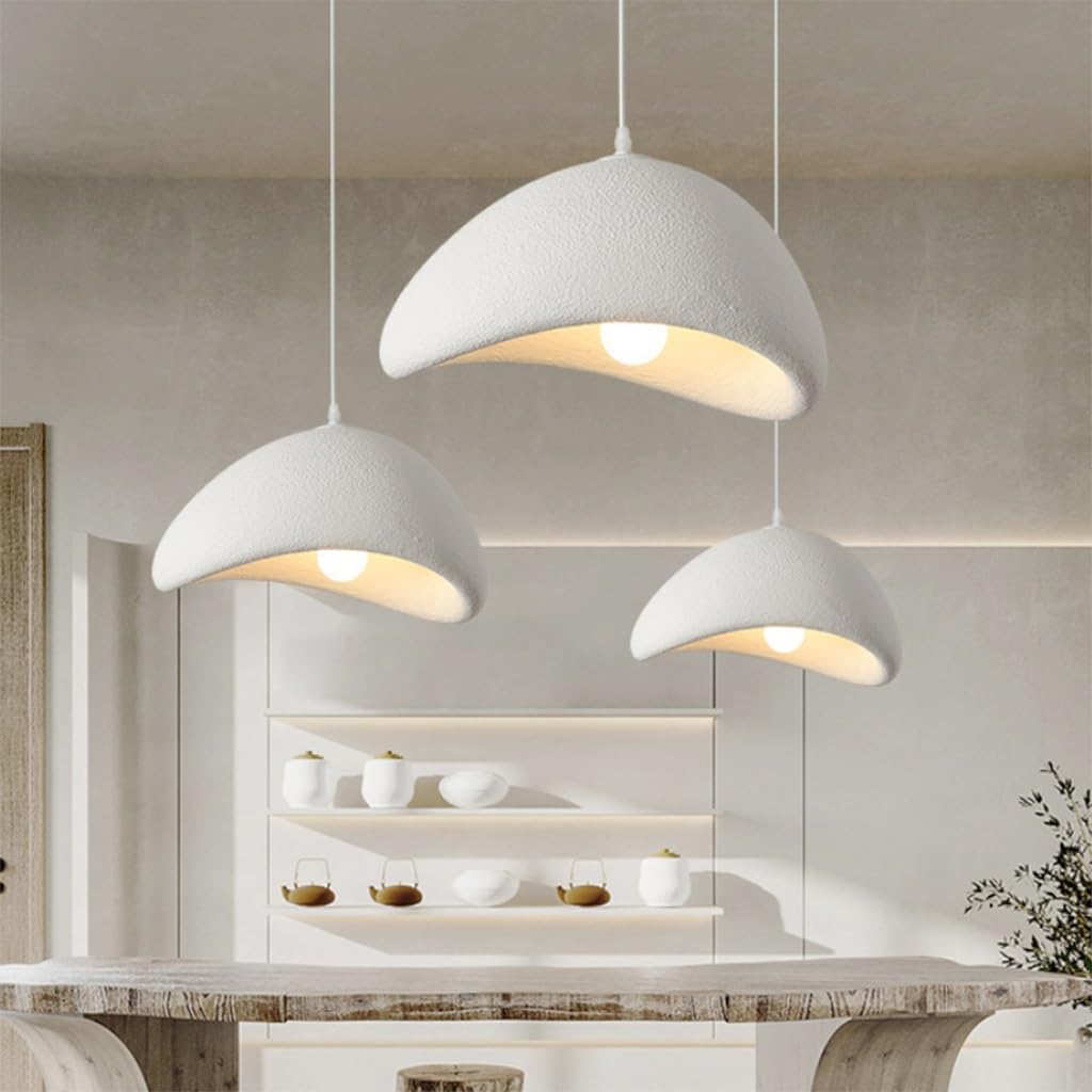 Pendul COLOSSUS Triunghi Alb 50cm