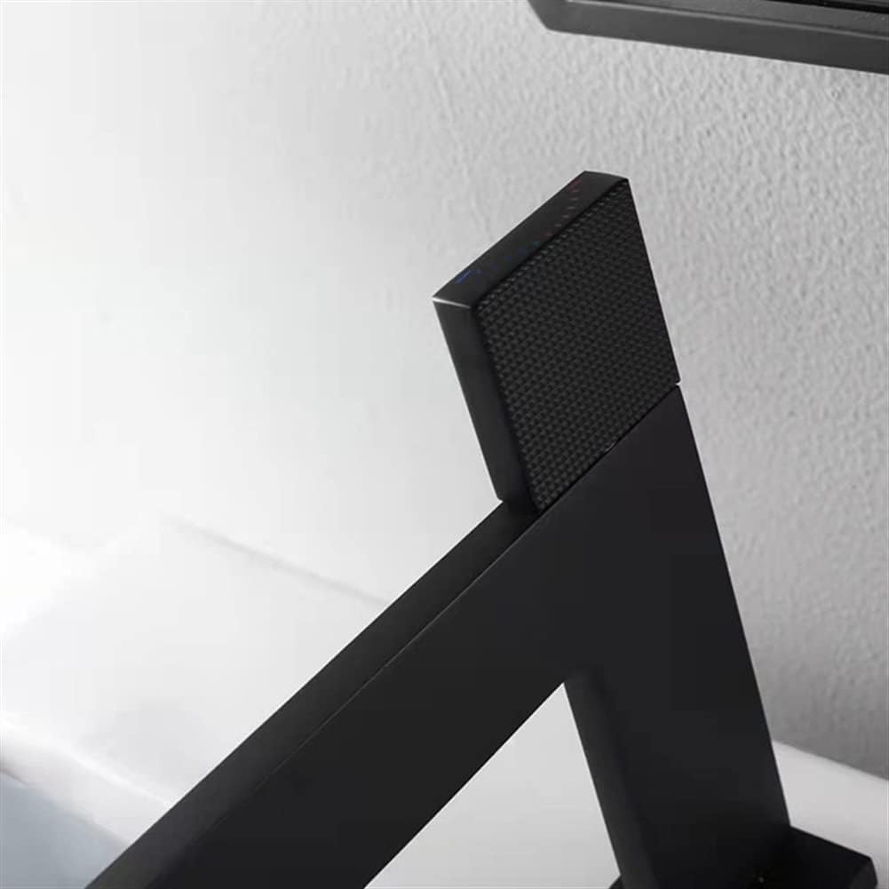 Baterie De Lavoar Slim Modern Negru