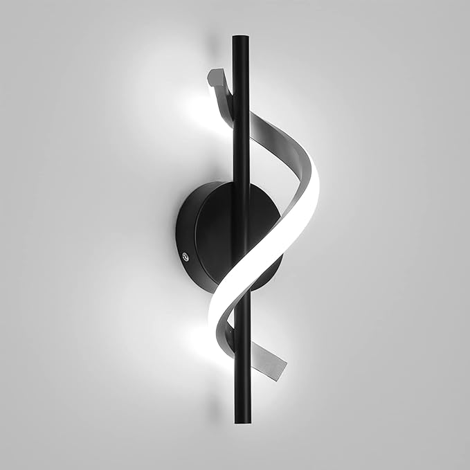 Aplica LED ROKO 10W Neagra Echivalent 120W