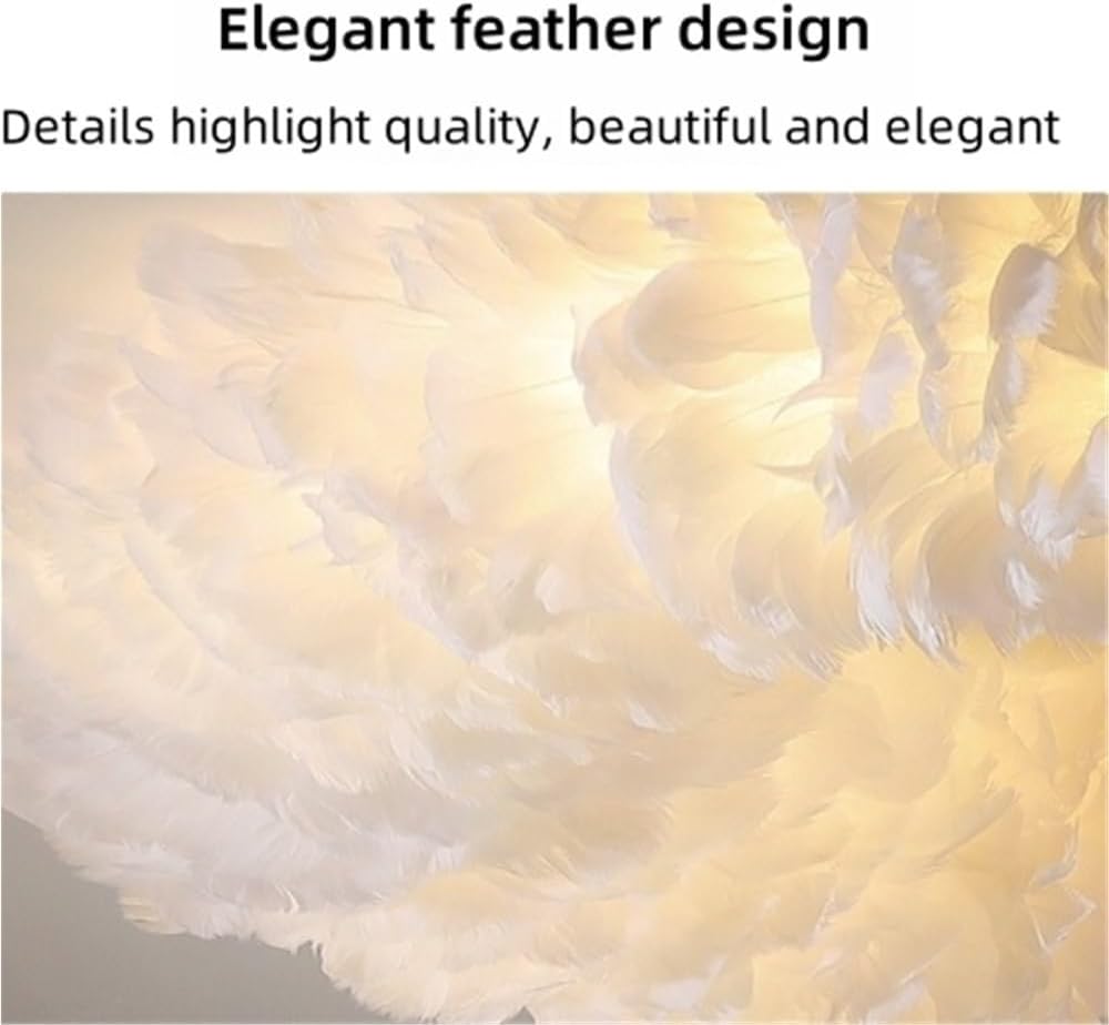 Lampadar Luxury Feather GOLD 160cm