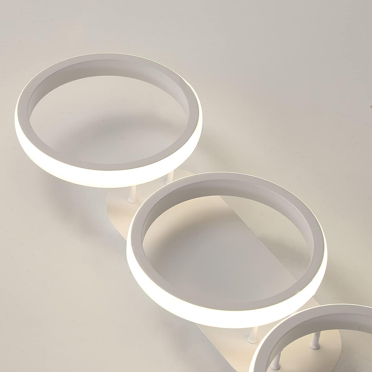 Lustra LED 54W ENZO CIRCLE ALB Echivalent 300W
