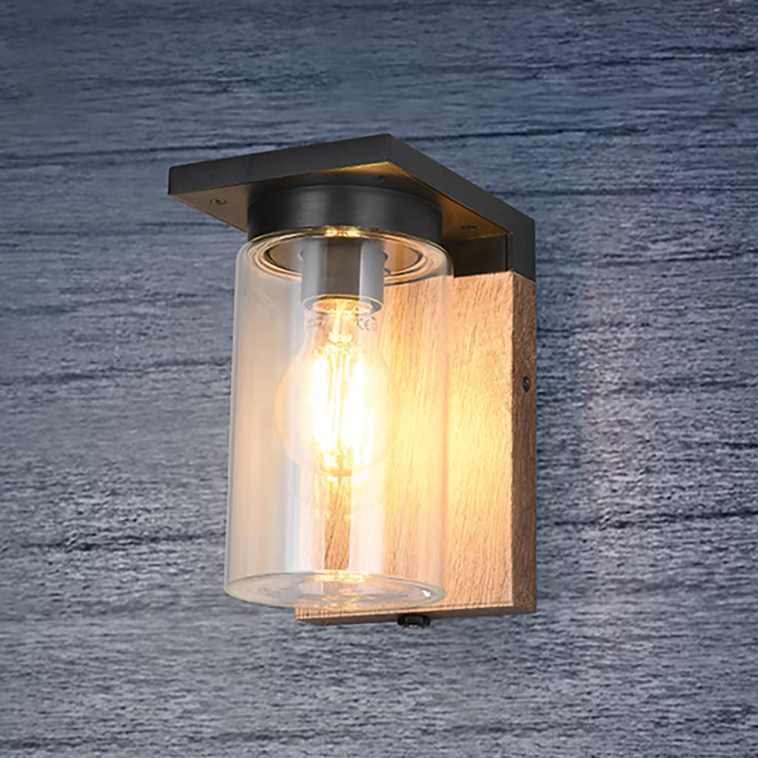 Aplica Exterior 1x27 ARDILA Finisaj Lemn