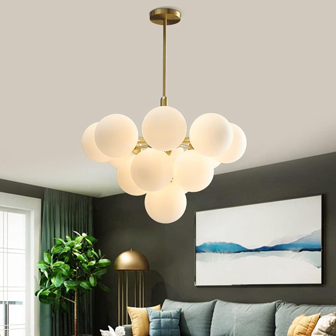 Lustra Abajur MAT GOLD DX2410-13