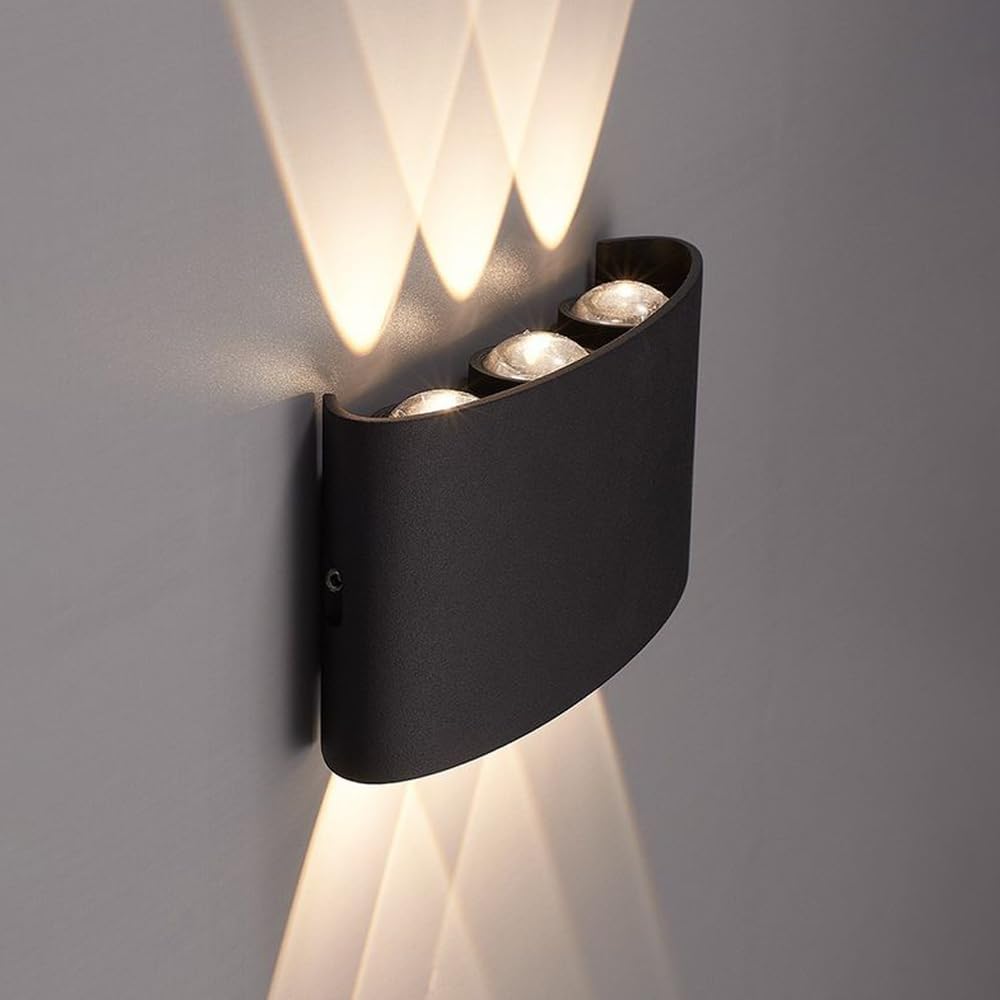 Aplica LED 6W TRIO Exterior Neagra
