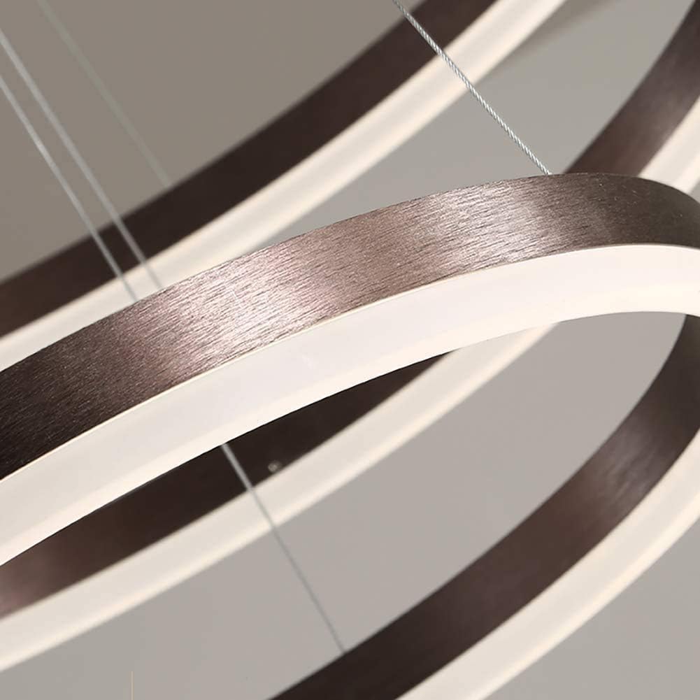 Lustra Led 132W Wonderland Brown 3 Segmente Telecomanda Lighting Fixtures