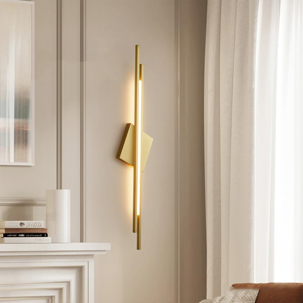 Aplica LED Hegy Gold cu 3 Tipuri de Lumina