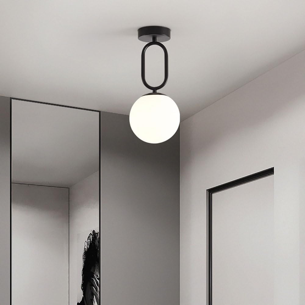 Lustra VIMO Black Abajur Mat 1xE27