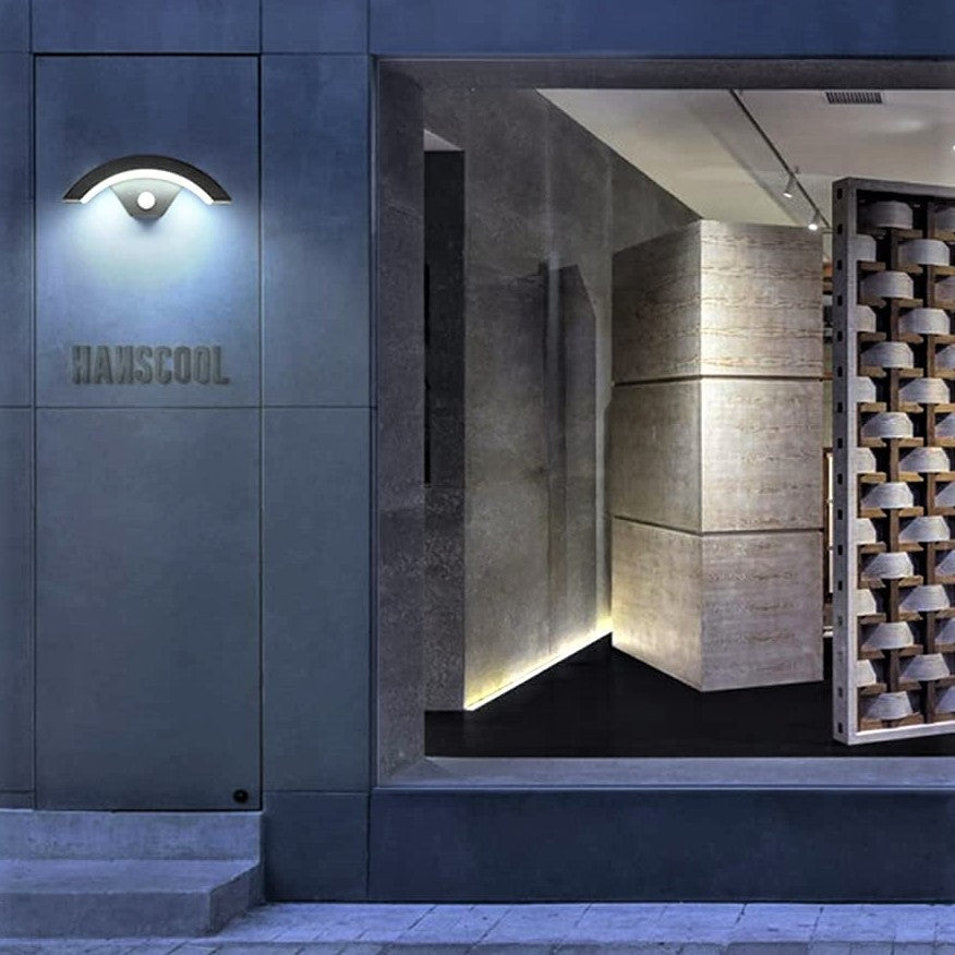 Aplica LED Exterior DYNAMIC SENZOR 24W Neagra