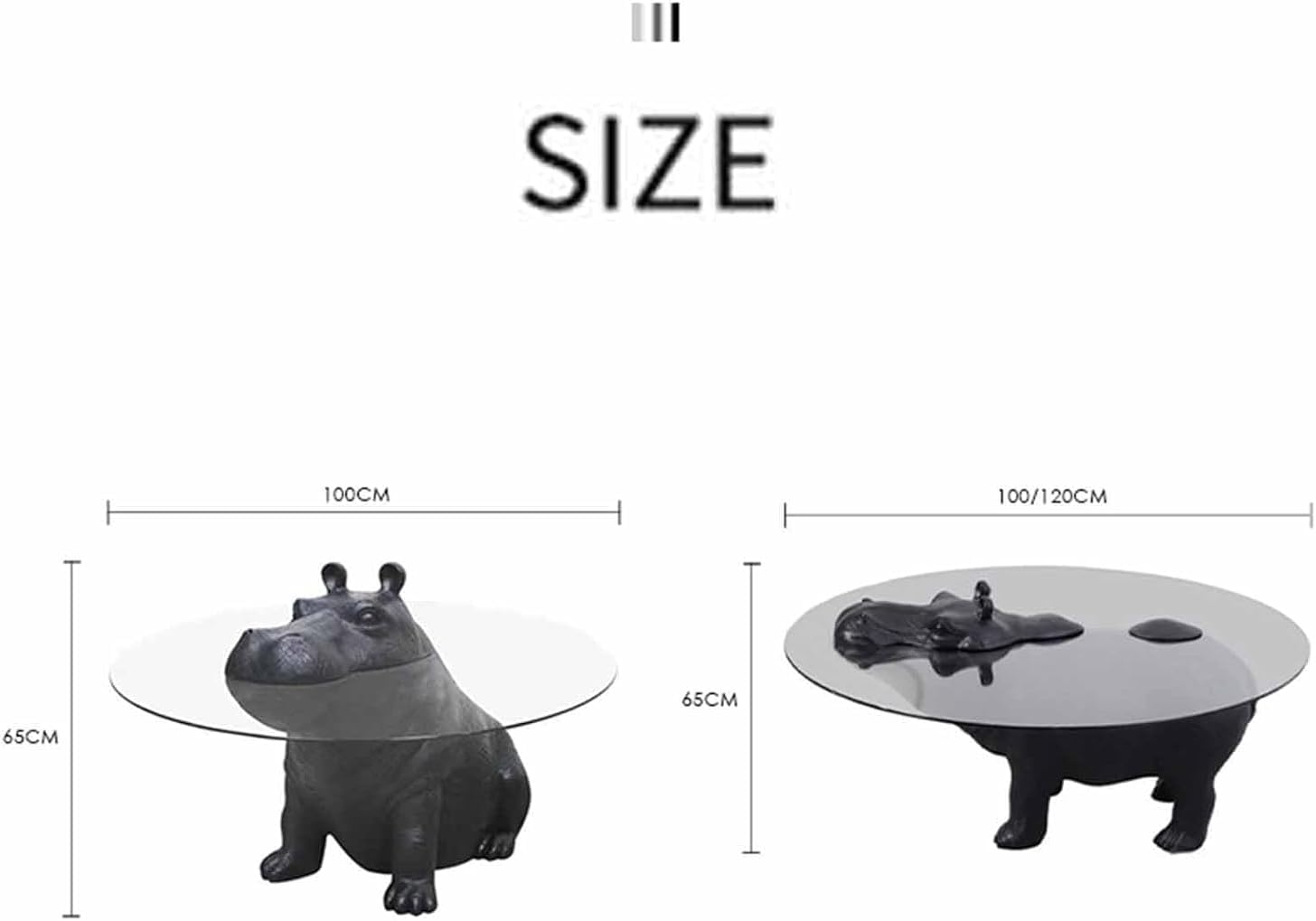 Masa Decorativa Moderna Hippo Savannah