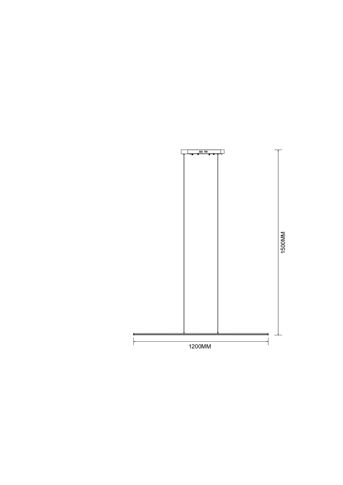 Lustra LED ESERO Black Line Premium Echivalent 150W