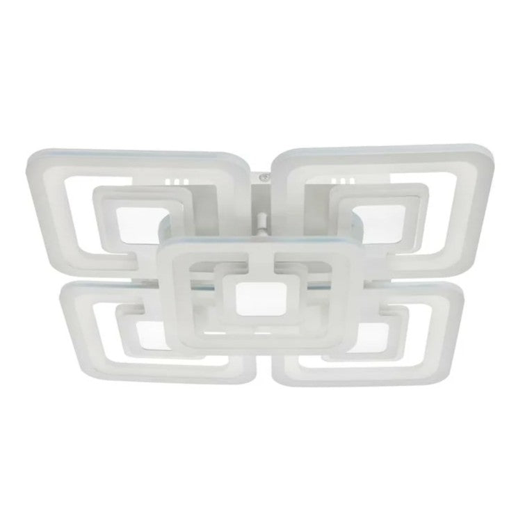 Lustra LED SUN MIRROR 3D RGB Echivalent 600W Telecomanda