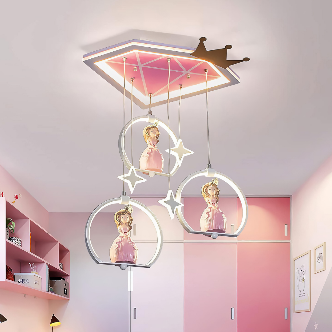 Lustra LED 170W Galaxy Princess Telecomanda Echivalent 600W