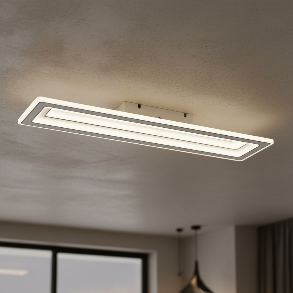 Lustra LED 136W LUMIXA ALB Echivalent 500W