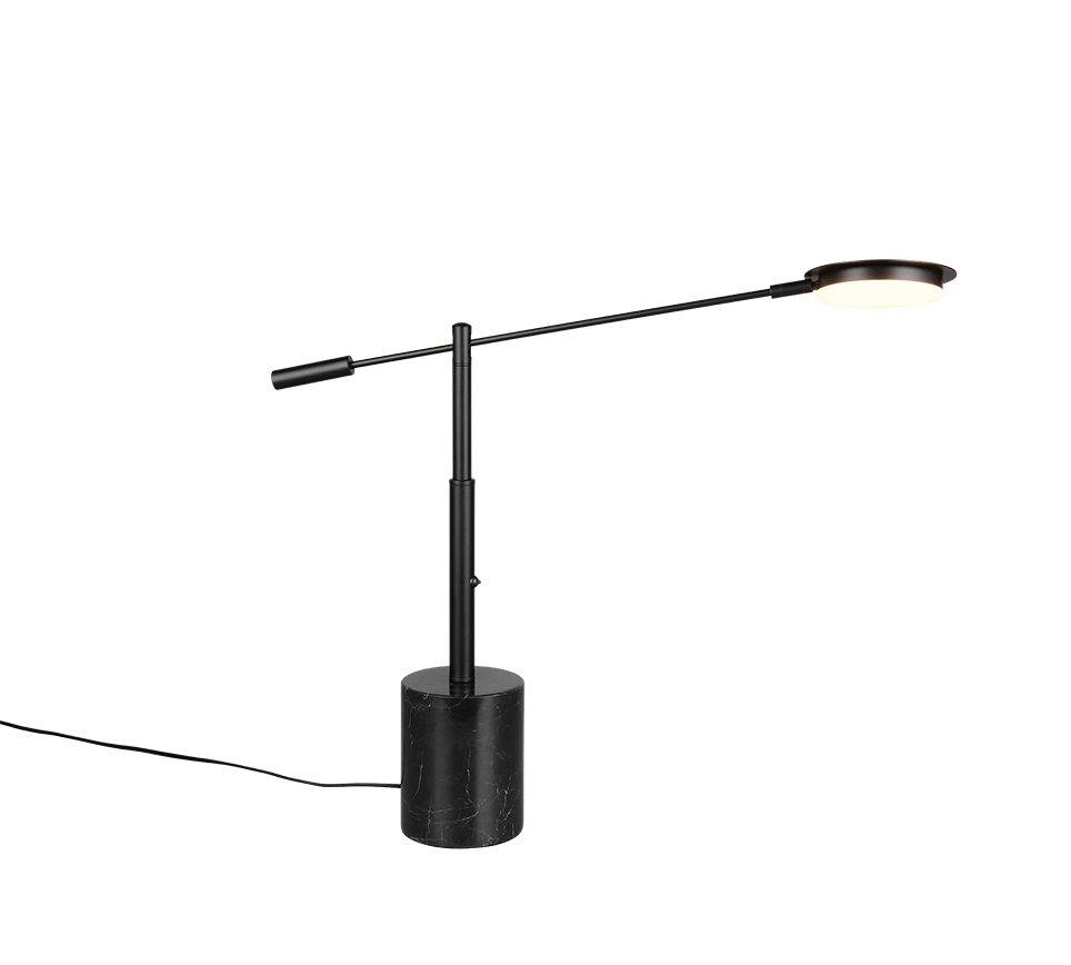 Veioza LED Premium Fiore Black 65CM