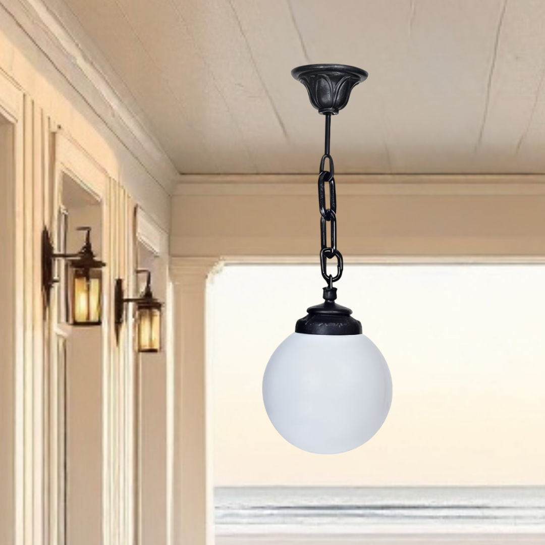 Felinar Glob Suspendat Exterior Novellia 25CM