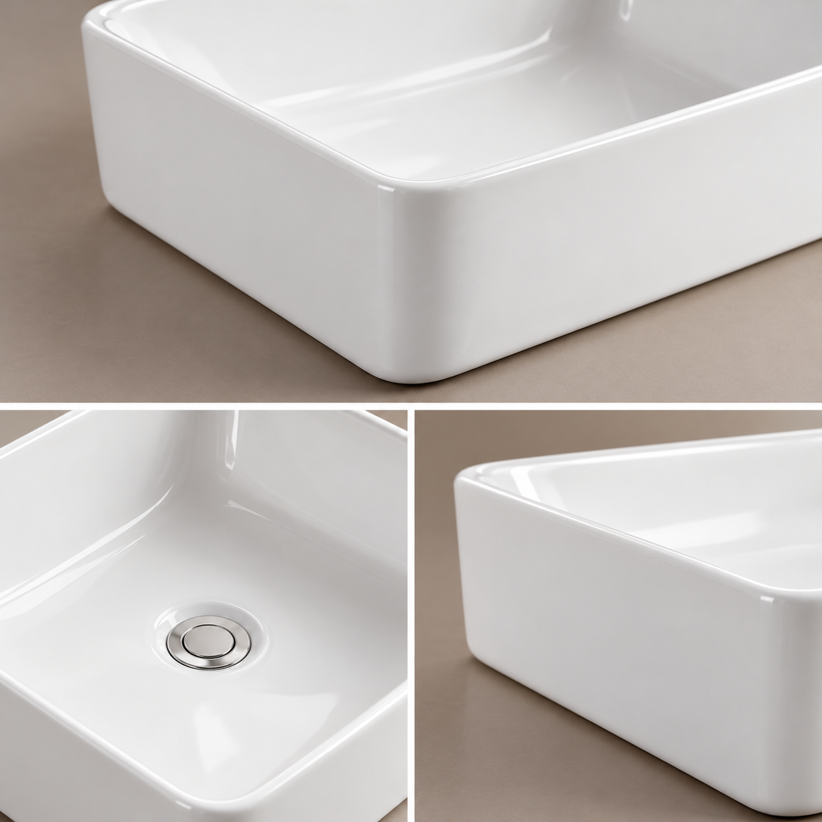Lavoar Aplicat Modern Line 47.5x37.5CM HY-401