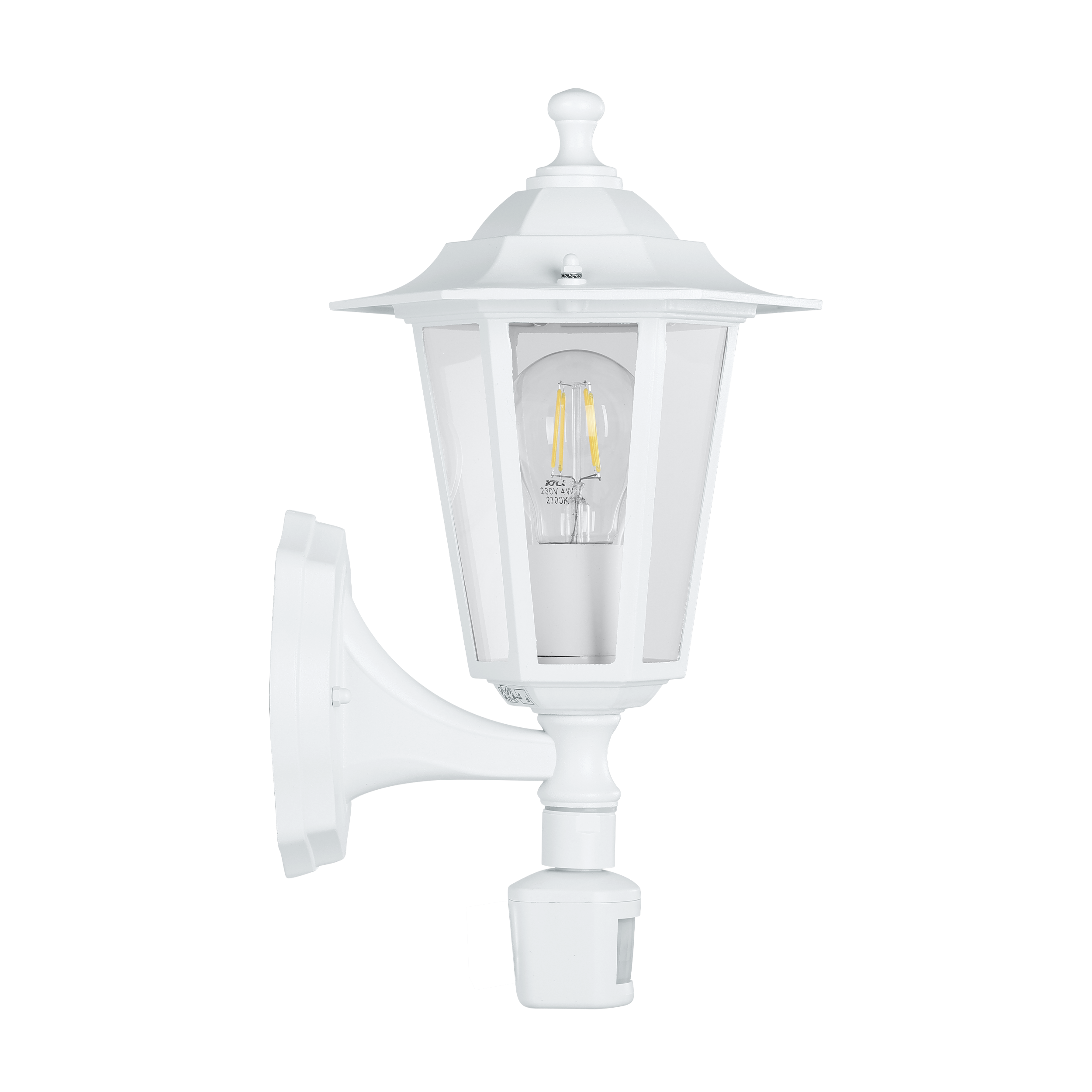 Aplica Exterior Tip Felinar cu Senzor LATERNA 5 White