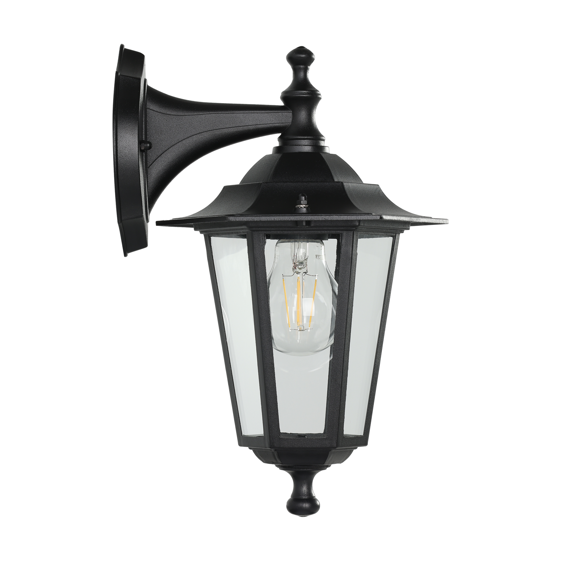 Aplica Exterior Tip Felinar LATERNA 4 Black 35CM