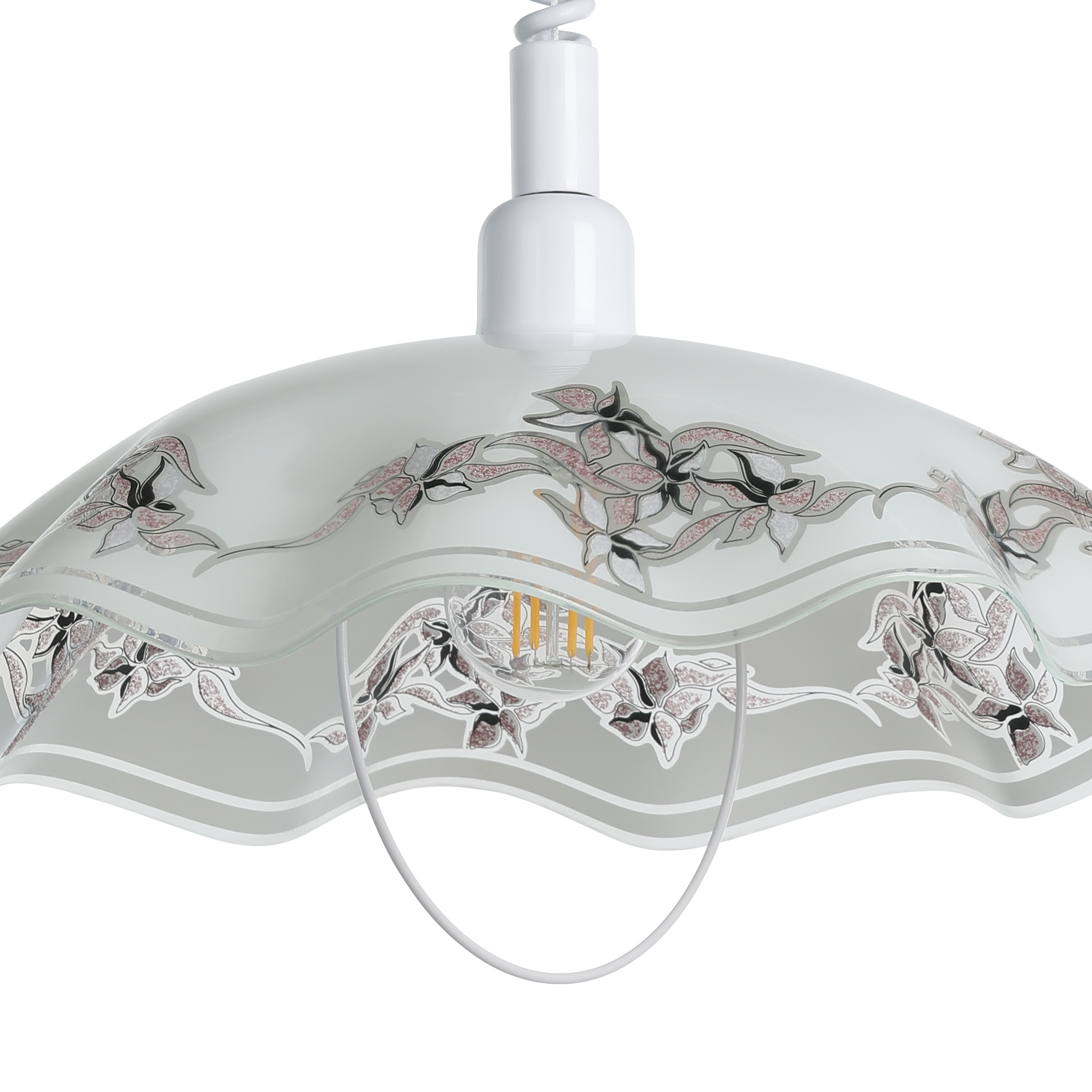 Pendul Vintage VETRO White 110CM