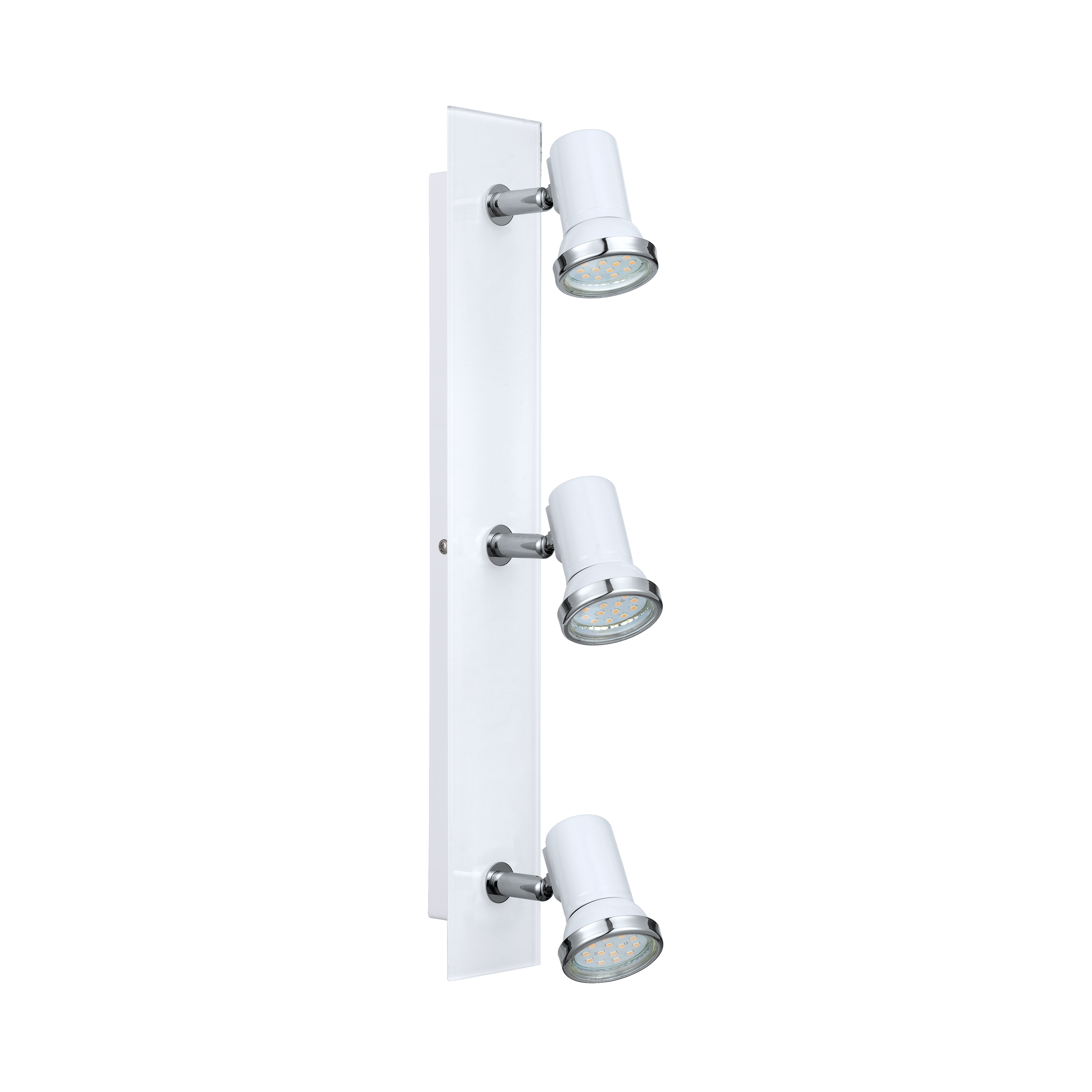 Aplica/Lustra cu 3 Spoturi TAMARA 1 IP44 White & Silver Eglo led ceiling light