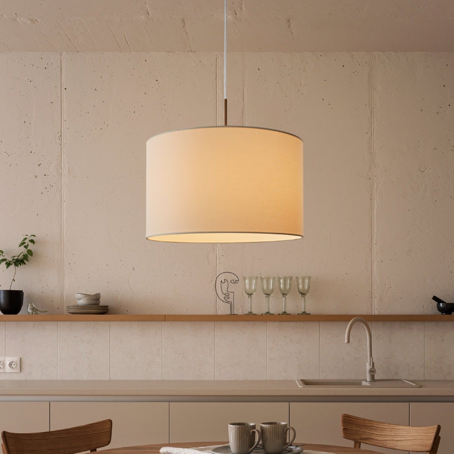 Pendul Pasteri White & Silver 1xE27 Eglo Ø38CM Resigilat R2
