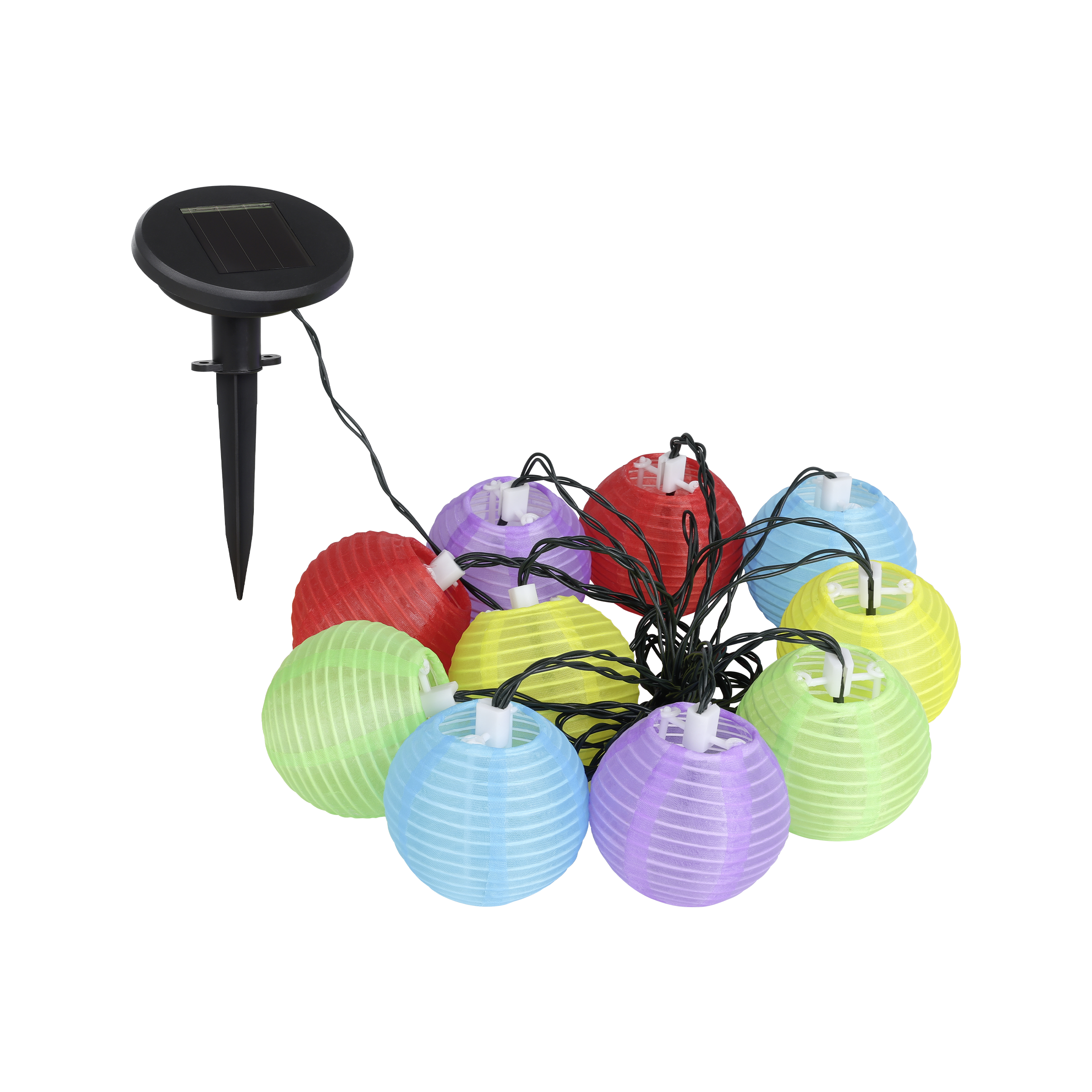 Ghirlanda Solara LED Multicolora SOLAR 4.30M 300mAh Premium