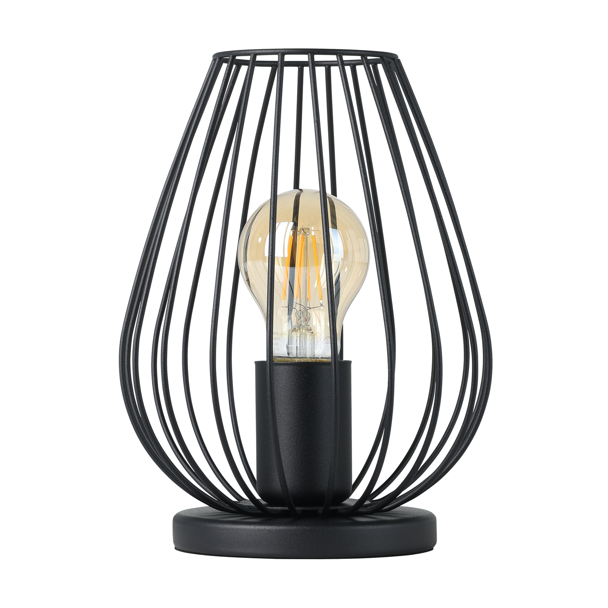 Veioza Decorativa NEWTOWN Black Ø16CM