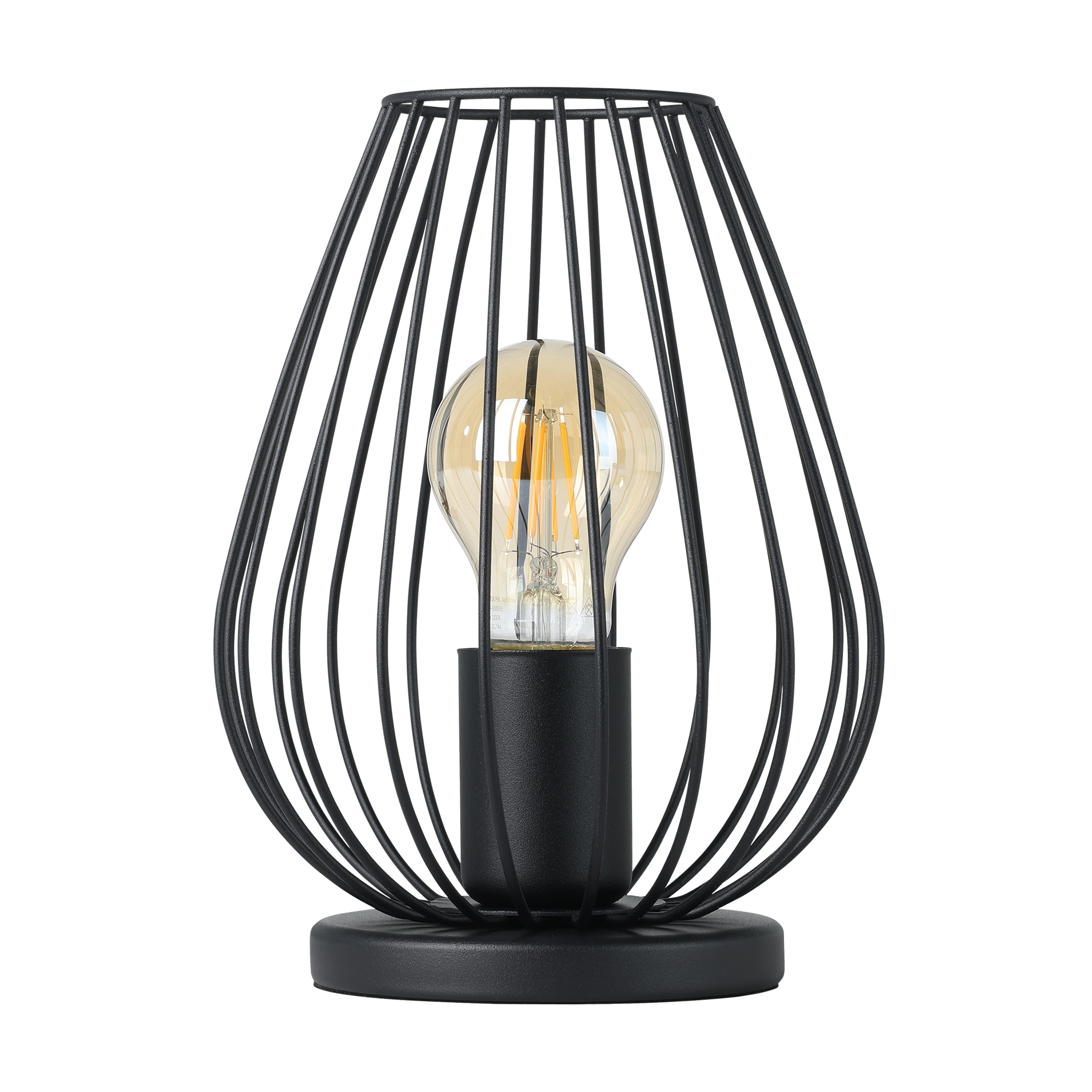 Veioza Decorativa NEWTOWN Black Ø16CM