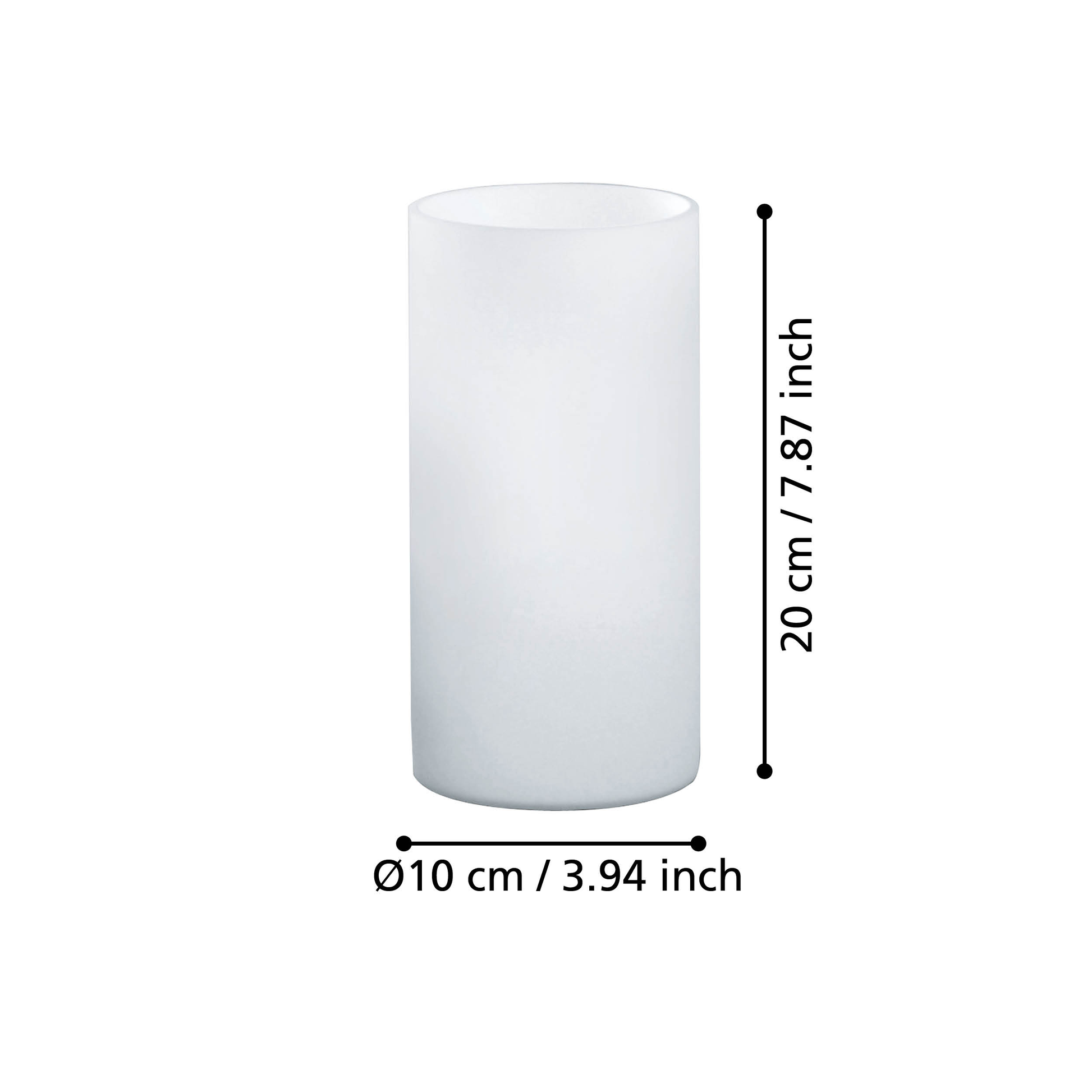 Veioza Decorativa GEO White 20CM