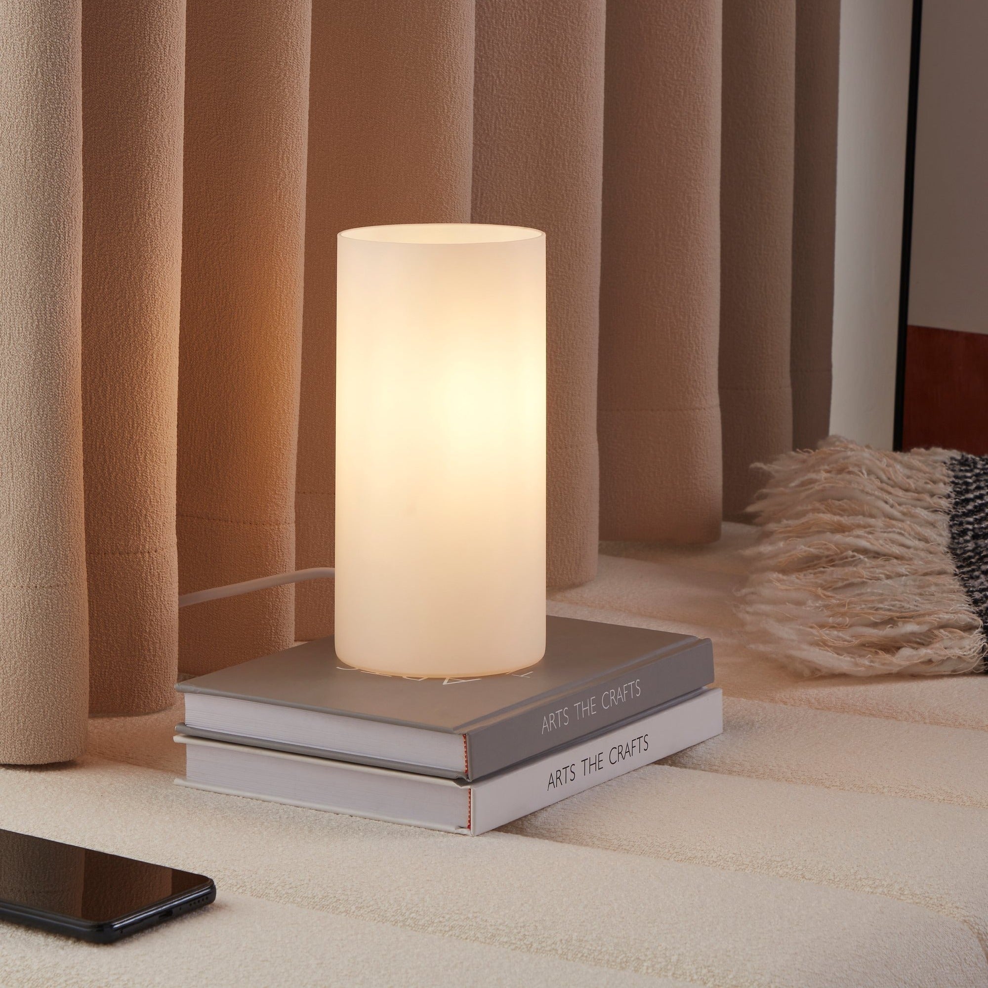 Veioza Decorativa GEO White 20CM