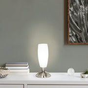 Veioza Decorativa SLIM Silver & White 22CM