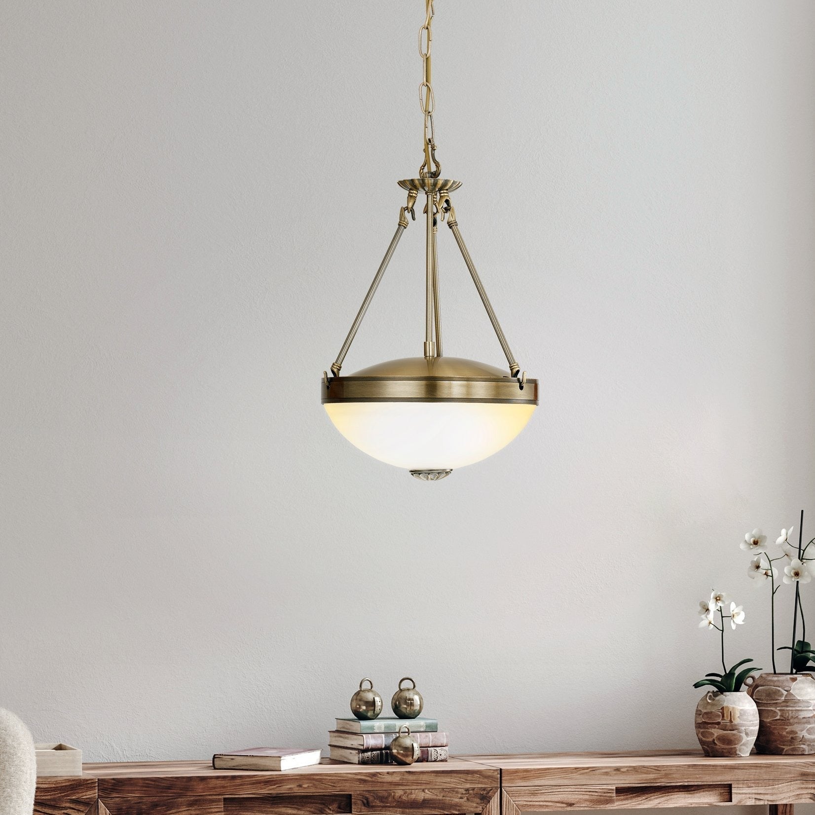 Pendul Vintage SAVOY Bronze 110x31CM