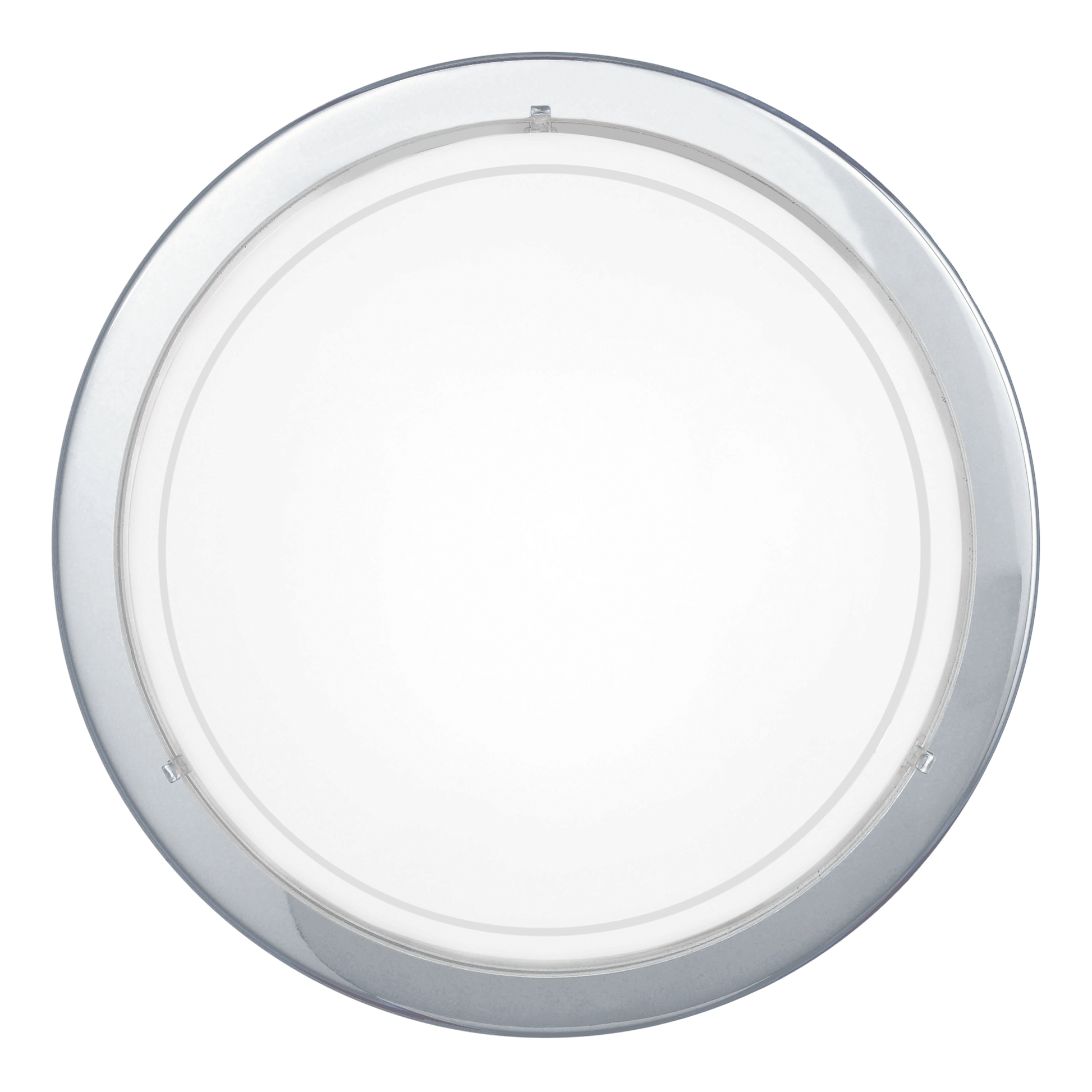 Plafoniera PLANET 1 Silver & White Rotunda 29CM