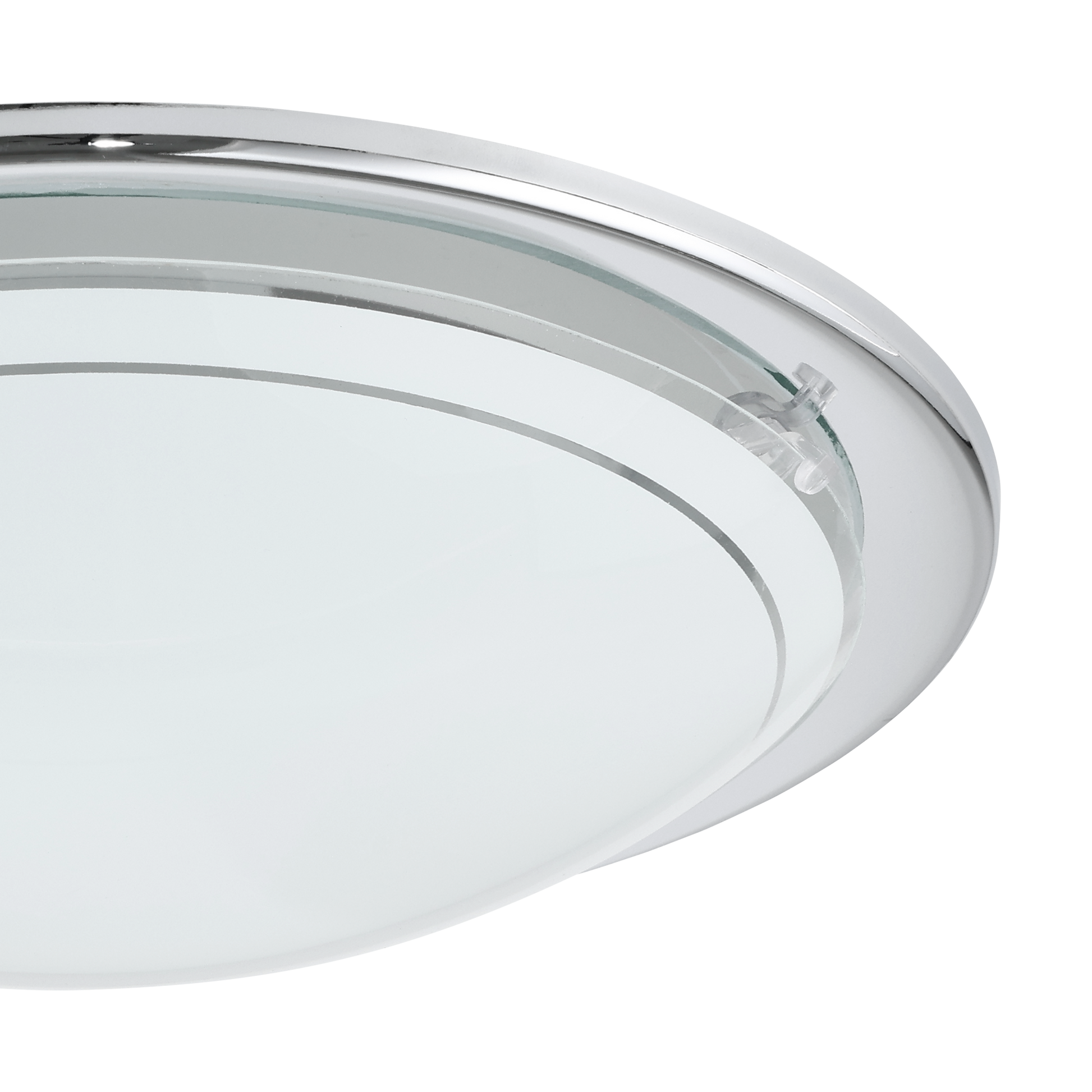 Plafoniera PLANET 1 Silver & White Rotunda 29CM