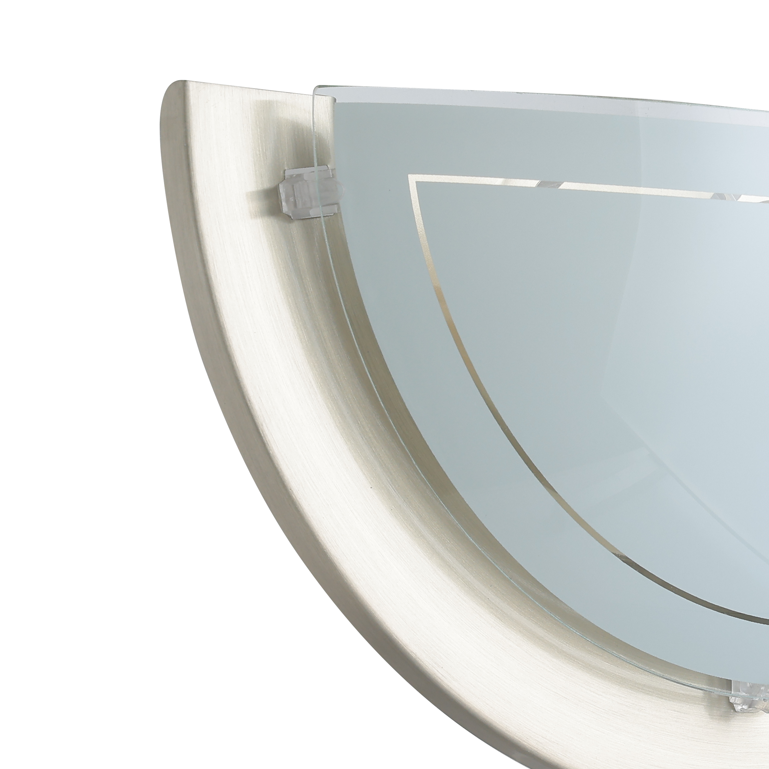 Aplica PLANET 1 Silver & White Eglo