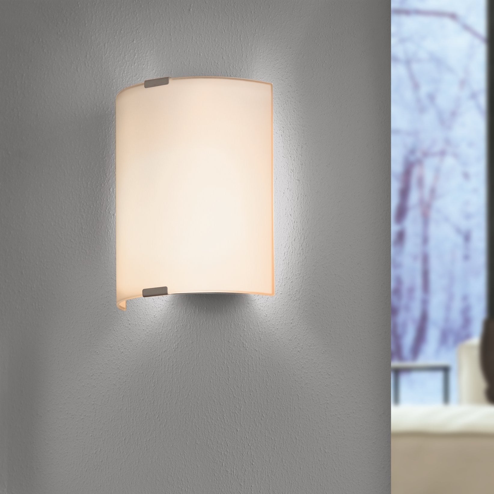 Aplica GRAFIK White & Silver 21CM EGLO