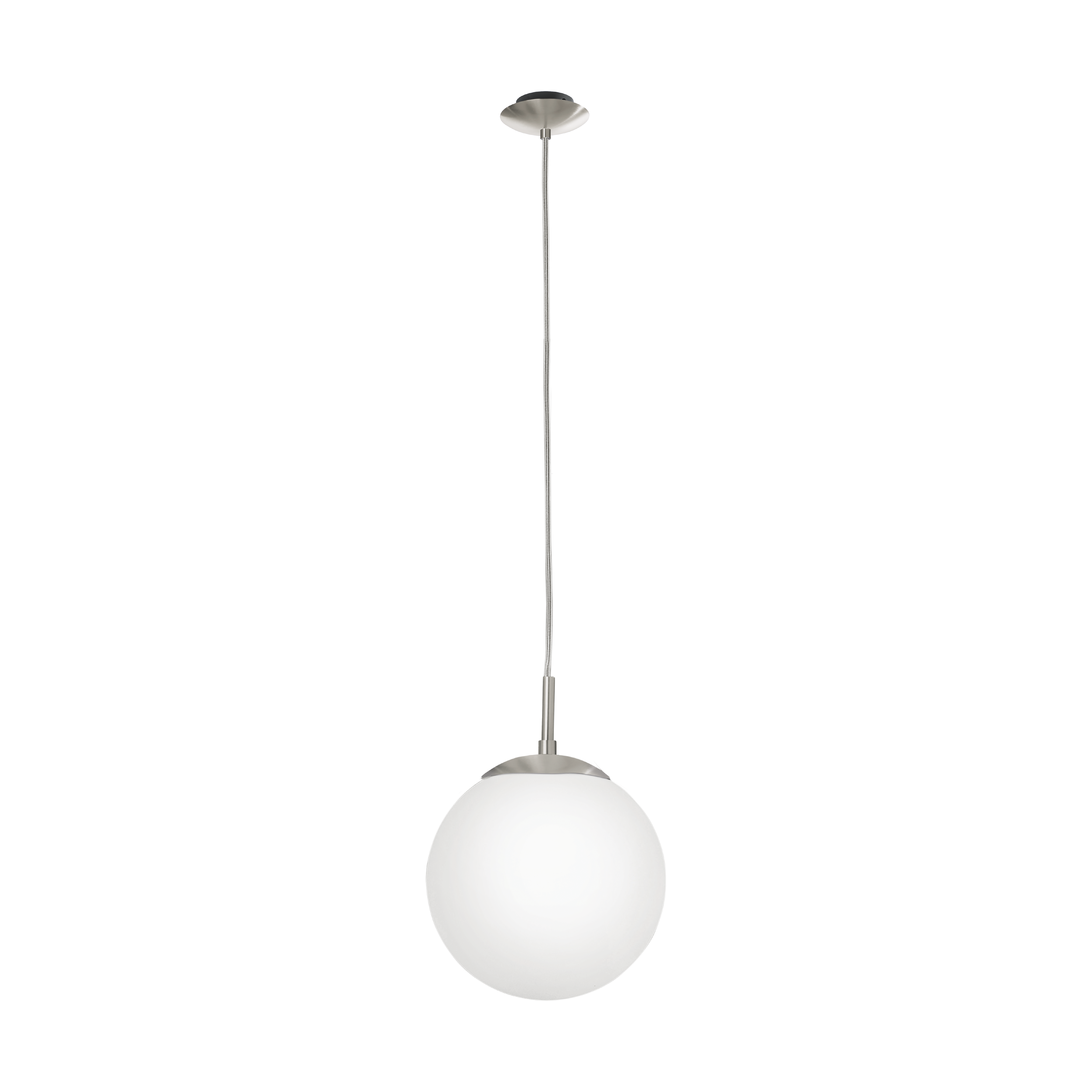 Pendul RONDO White & Silver 20CM