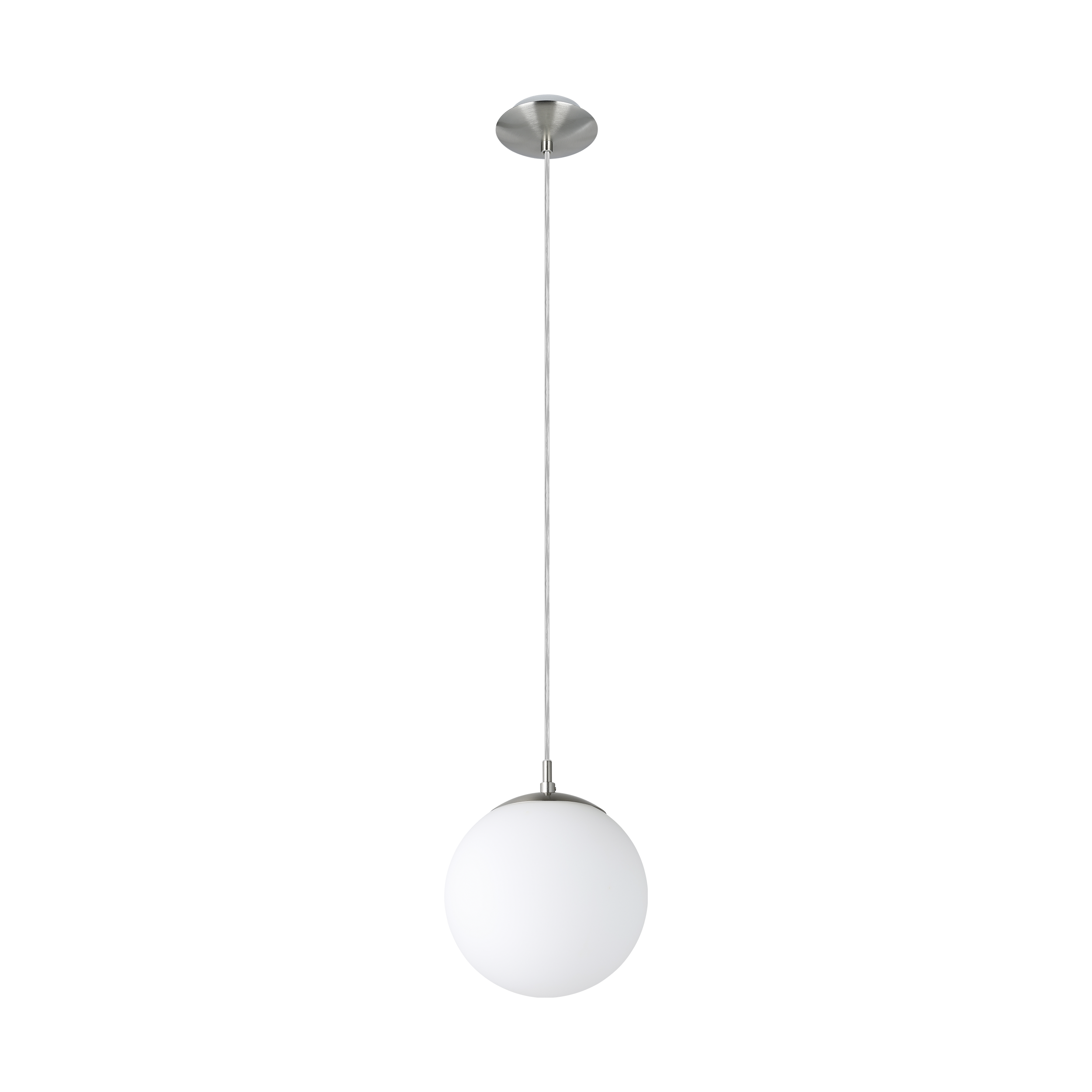 Pendul RONDO White & Silver 20CM