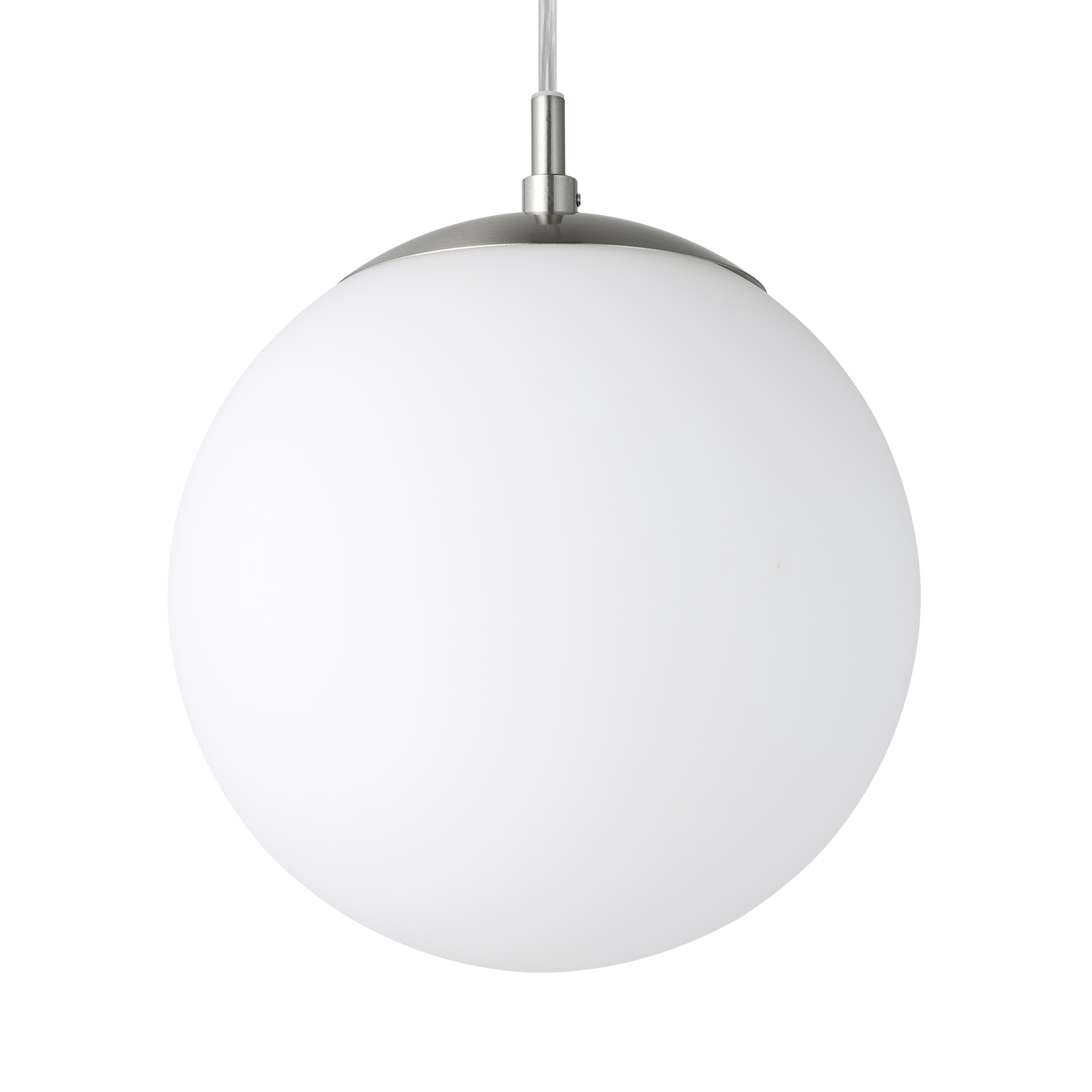 Pendul RONDO White & Silver 20CM