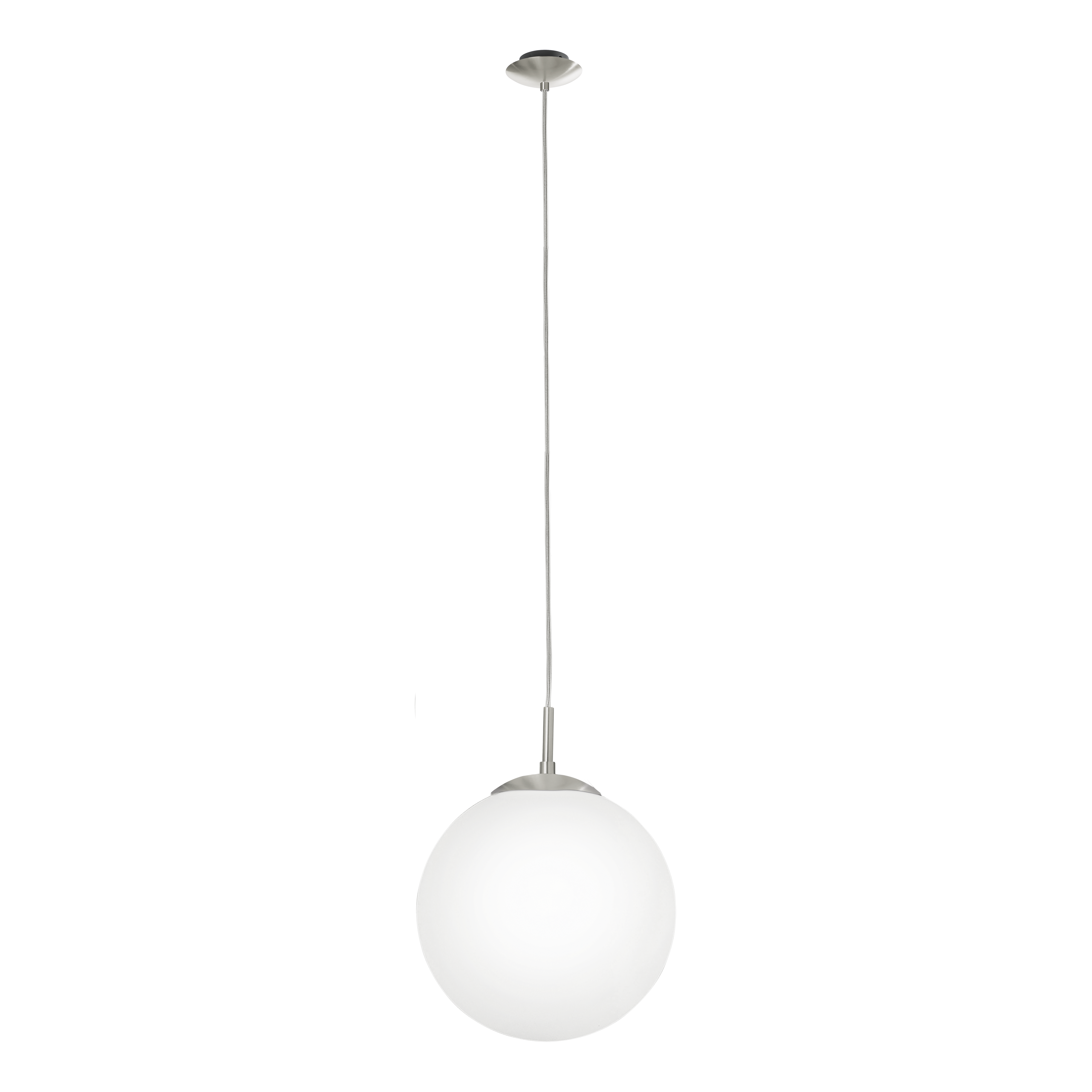 Pendul RONDO White & Silver 110x30CM