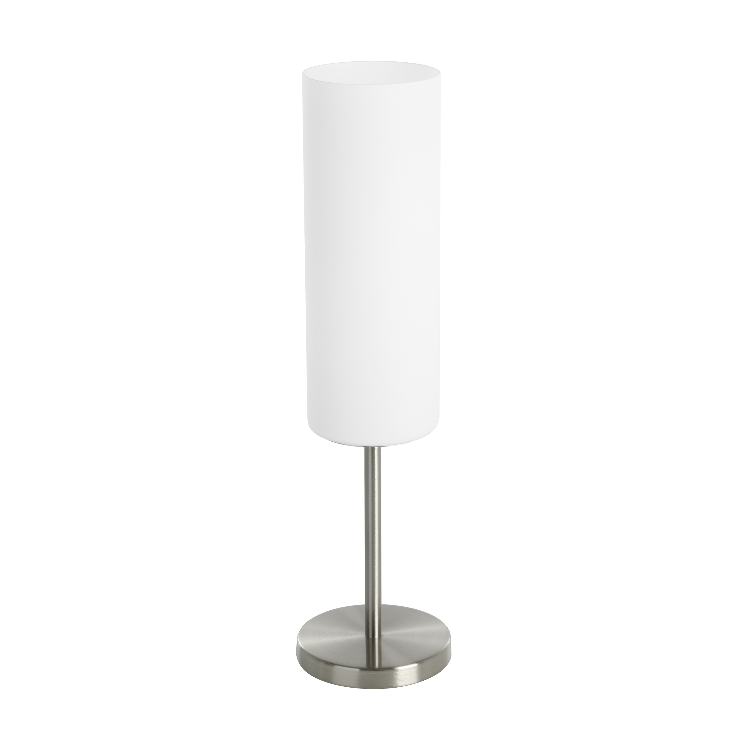 Veioza Decorativa Troy 3 Silver & White 46CM Eglo Resigilat R2