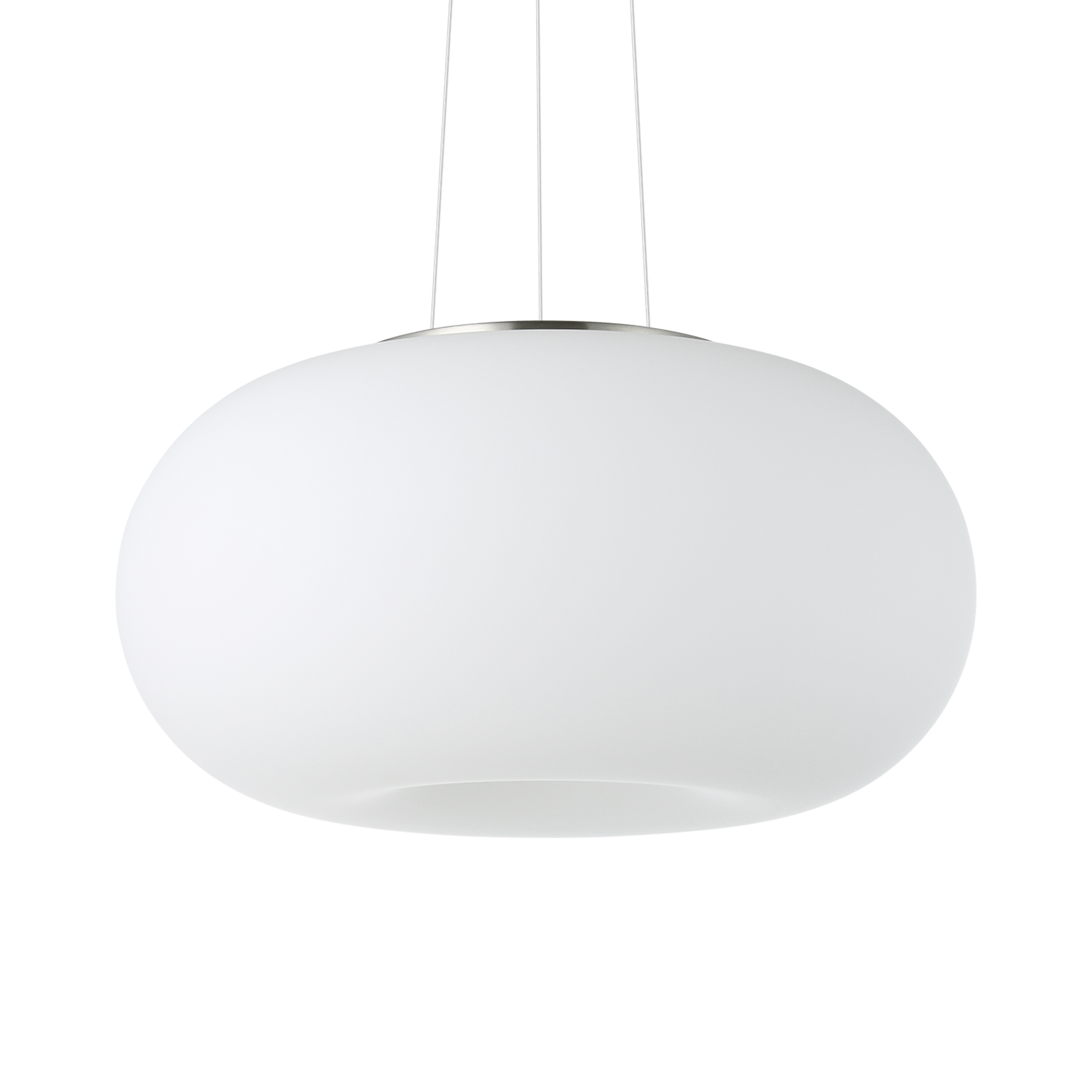 Pendul Optica White & Silver 1xE27 Eglo Ø38CM