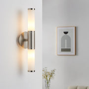 Aplica Perete Palmera Silver & White Eglo IP44 Resigilat R2