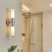Aplica Perete Palmera Silver & White Eglo IP44